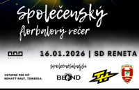 V lednu vyměníme hřiště za parket, společenský večer se uskuteční v pátek 16. ledna