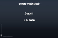 Tréninky startují 1. 9. 2026
