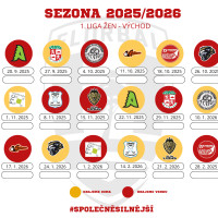 Rozpis sezony - bílý (tisk)