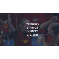 Start tréninků v sezóně 2025/2026