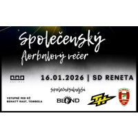 V lednu vyměníme hřiště za parket, společenský večer se uskuteční v pátek 16. ledna