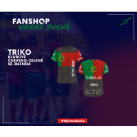 Klubové triko FbK HS (červeno-zelené)