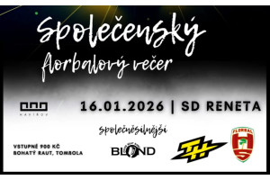 V lednu vyměníme hřiště za parket, společenský večer se uskuteční v pátek 16. ledna