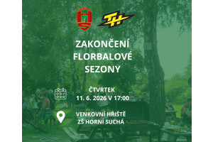 Pozvánka na zakončení sezóny