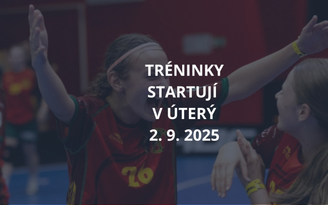Start tréninků v sezóně 2025/2026