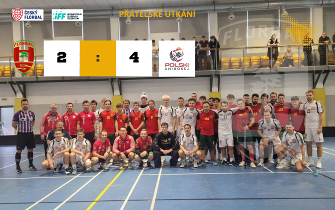 Mezinárodní vložka mezi ligovými koly: Muži A podlehli Polské reprezentaci 2:4