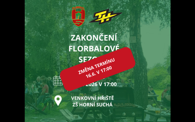 Pozvánka na zakončení sezóny